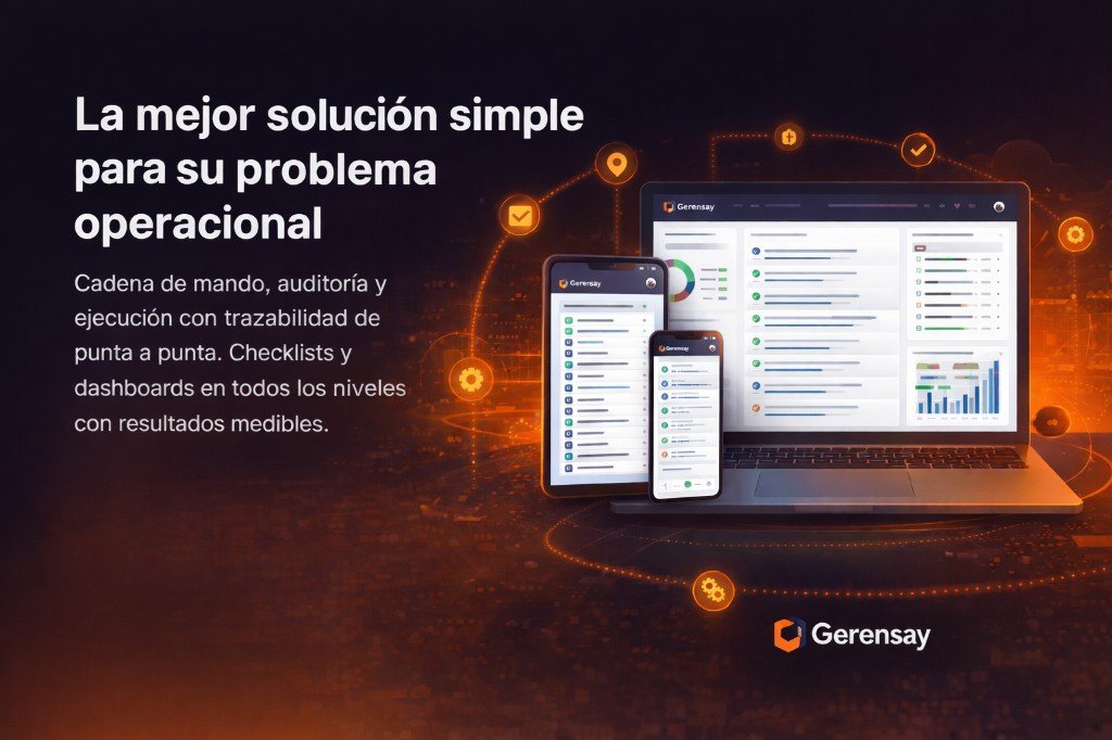 Gerensay — La mejor solución simple para su problema operacional